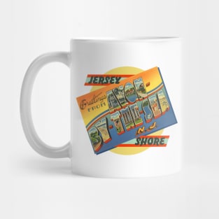 Greetings From Avon-By-The-Sea New Jersey Mug